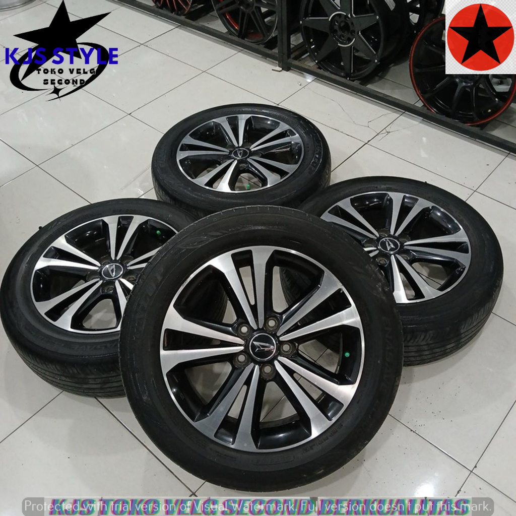 Jual MENJUAL VELG OEM SECOND COPOTAN TERIOS RING 17 LEBAR 7 RATA PCD ...