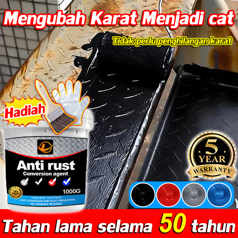 Jual [Tidak perlu digiling]Cat anti karat Metal Pengeringan cepat 6 jam ...