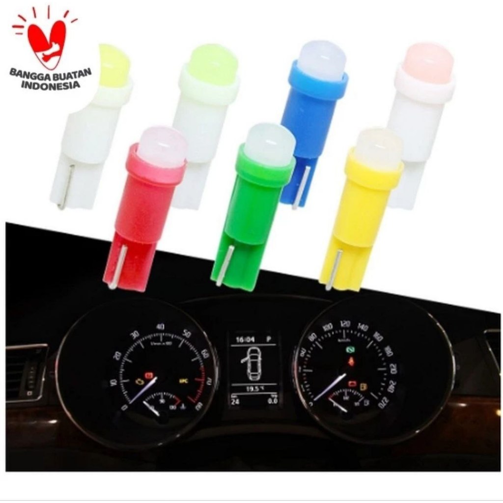 Jual Led T5 speedometer mobil motor warna warni satuan/ 1 pcs - Biru ...