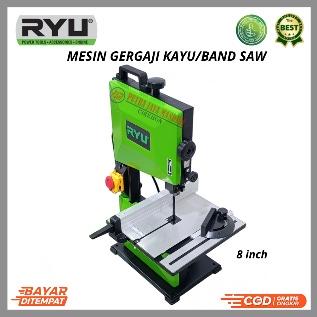 Jual Ryu Mesin Gergaji Kayu Ukir Besar Triple Band Saw 8 Inch Ukir ...