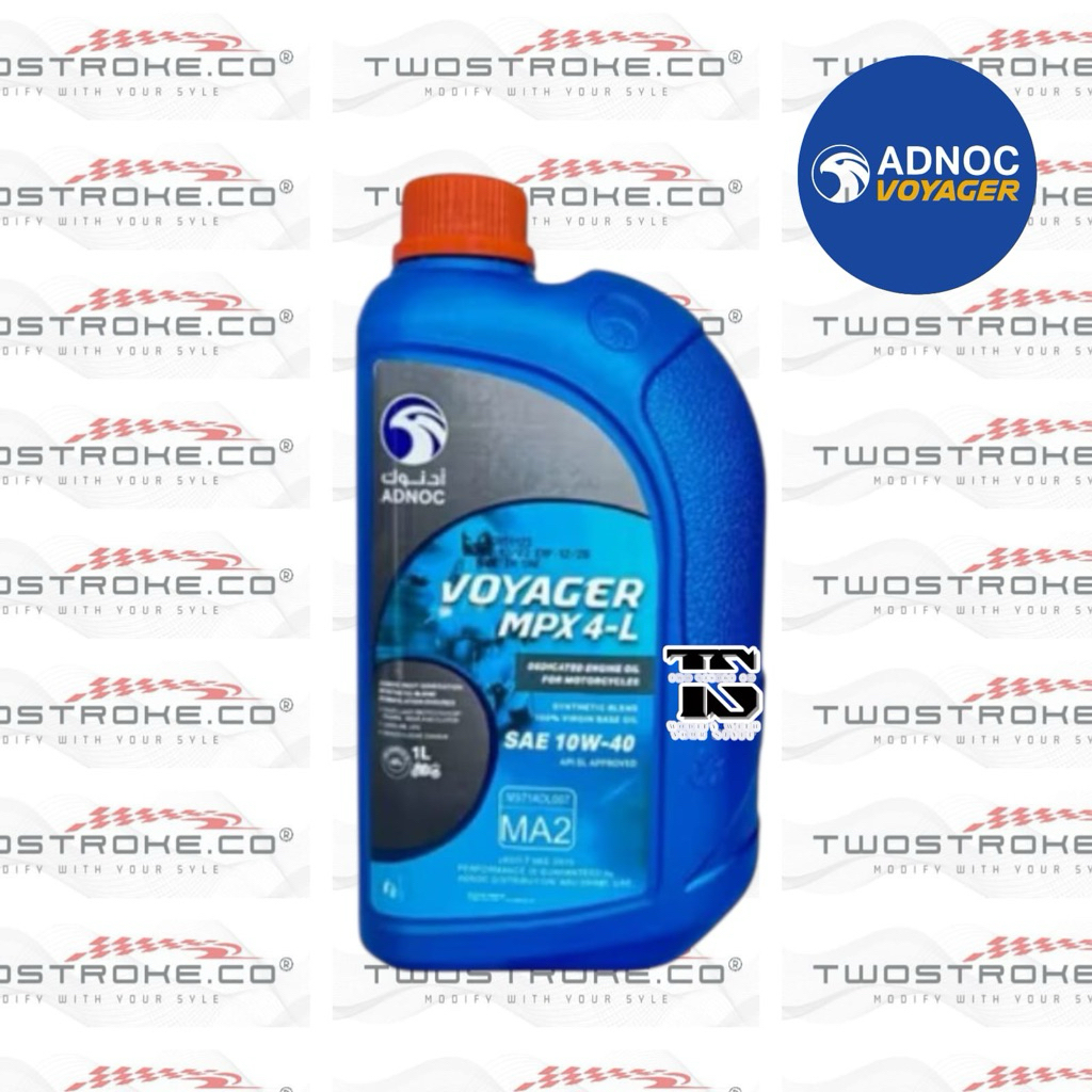 Jual Oli Mesin Motor Manual Adnoc Voyager MPX4L 10W-40 Semi Synthetic ...