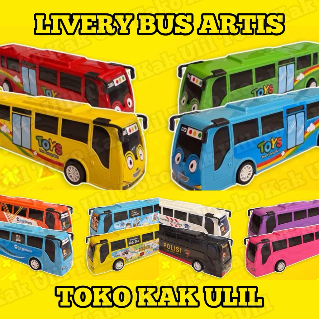 Jual LIVERY BUS ARTIS STIKER RKC MURAH - DI TOKO KAK ULILK | Shopee ...