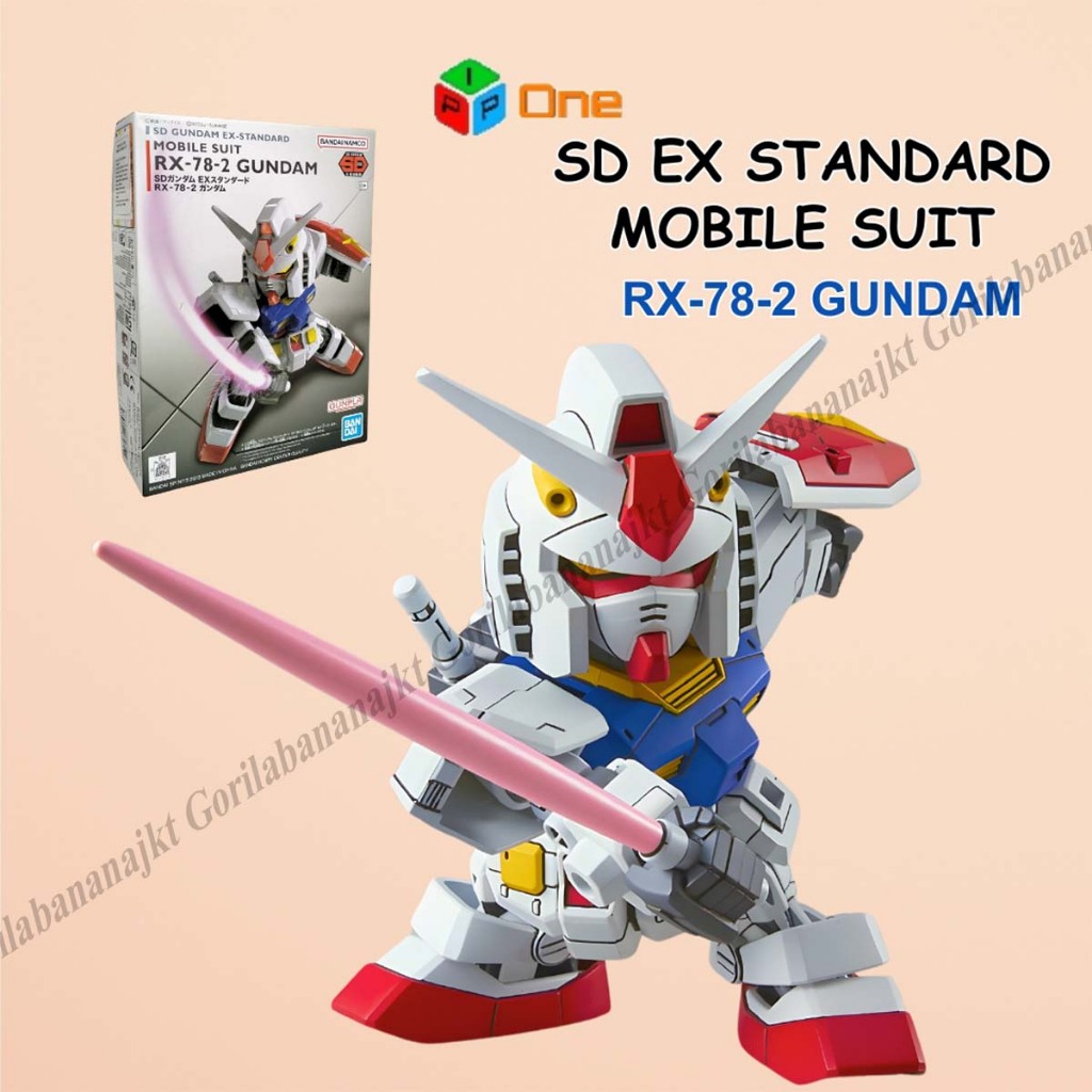Jual SD Ex-Standard RX-78-2 Gundam Mobile Suit Action Figure Model kit ...