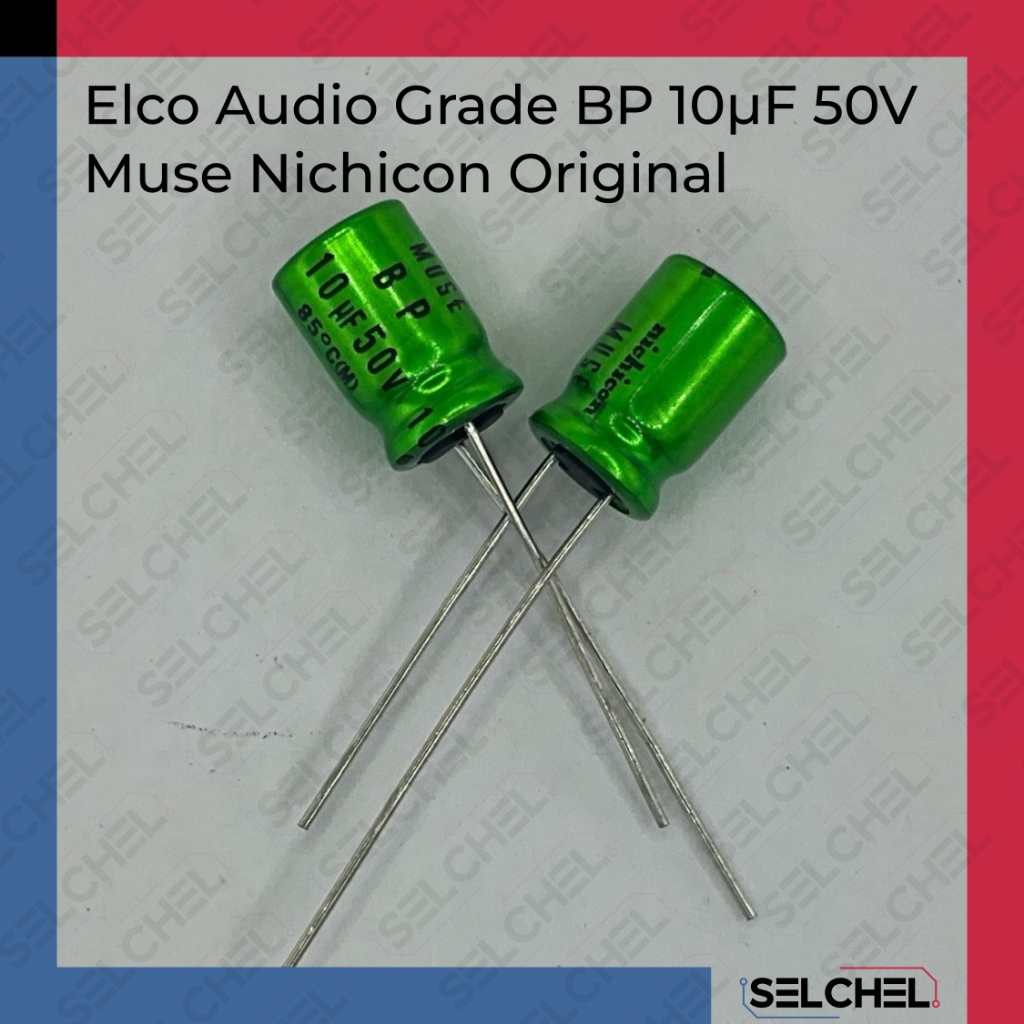Jual Elco Audio Grade BP 10uF 50V Nichicon Muse Original Non Polar ...