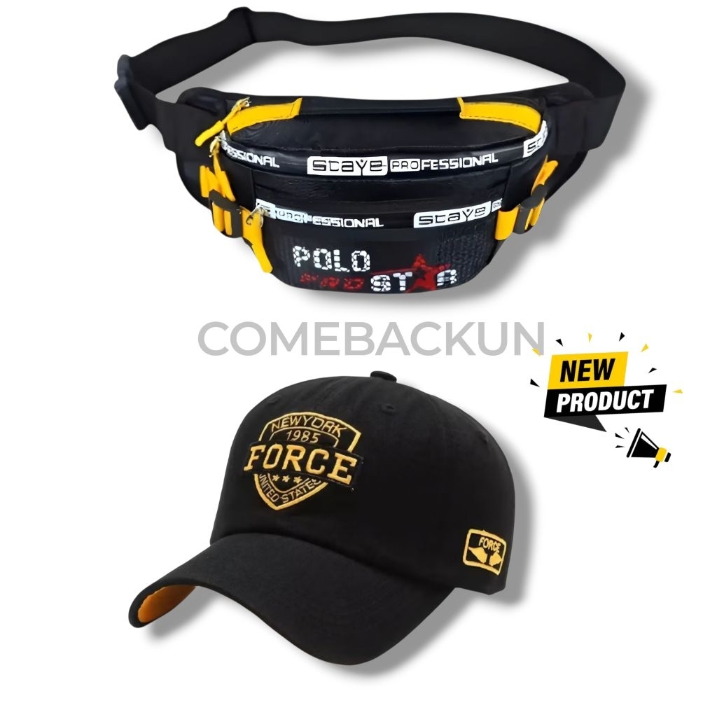 Tas Selempang Bonus Topi