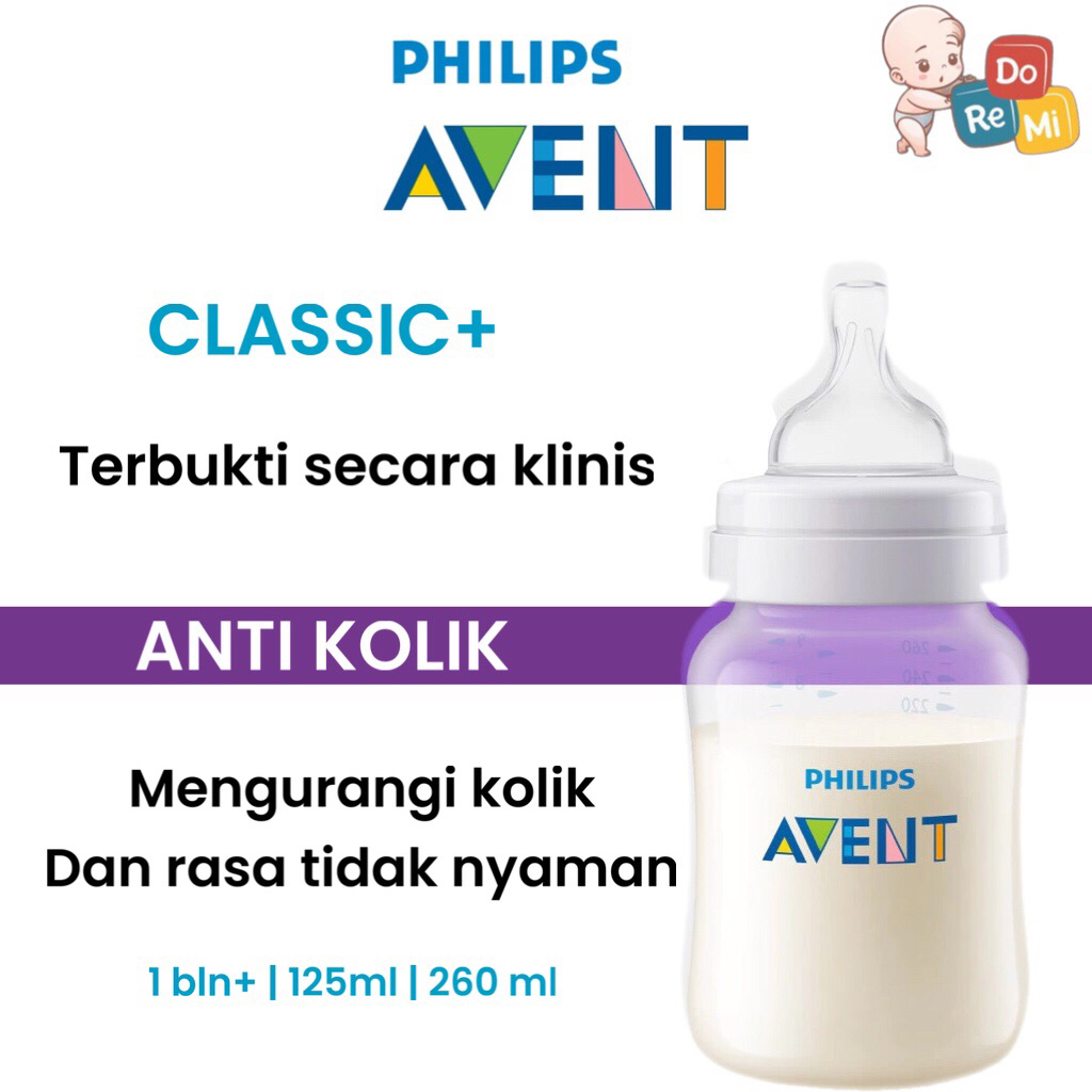 Jual AVENT BOTOL SUSU CLASSIC 125/260ML | Shopee Indonesia