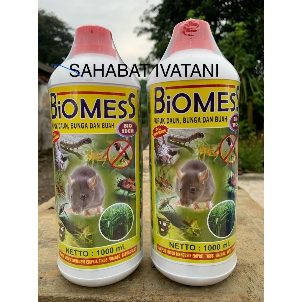 Jual BIOMESS pupuk daun, bunga dan buah 1 Liter sekaligus ampuh ...