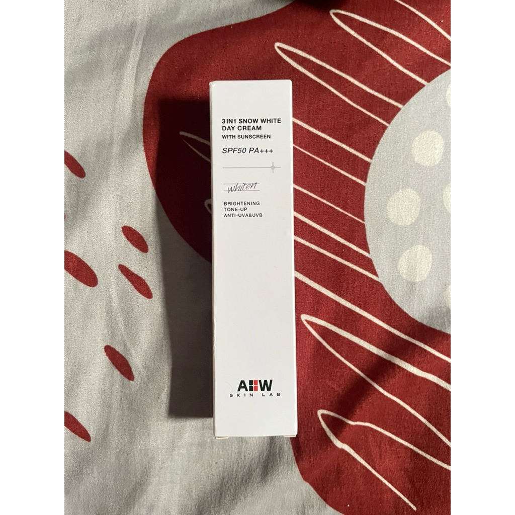 Jual AHW skin lab 3 in 1 sunscreen tone up SPF 50PA+++ (segel ori ...
