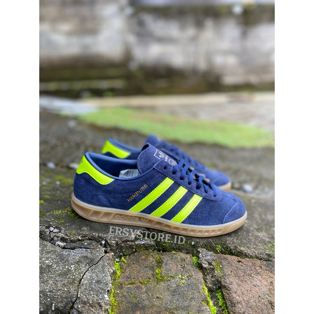 Jual Adidas Hamburg Night Indigo BNIB / NEW - (JS0678) | Shopee Indonesia
