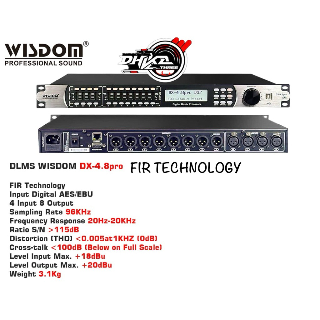Jual DLMS WISDOM FIR DX 4.8 PRO FIR TECHNOLOGY ORIGINAL / DLMS Wisdom ...