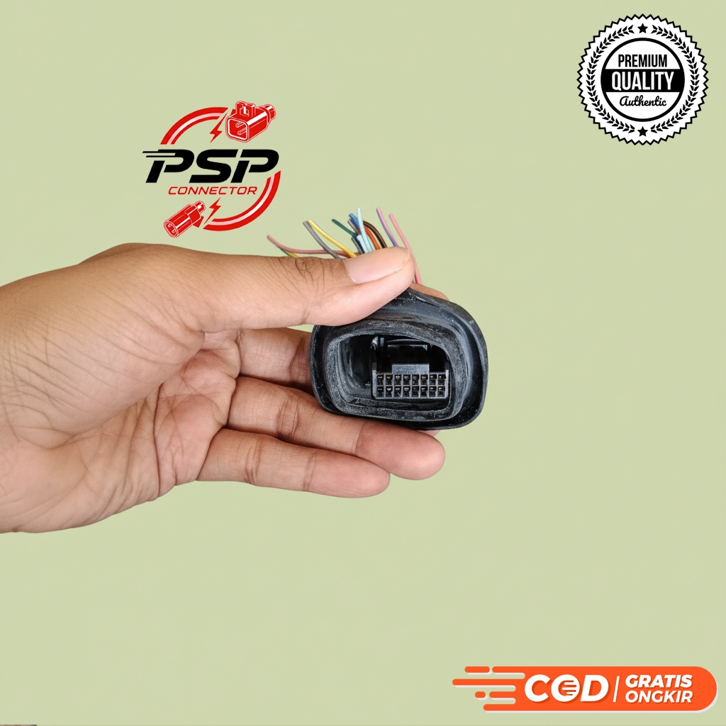 Jual Socket - Soket Spidometer Speedometer Pin 16 Aerox New | Beat LED ...