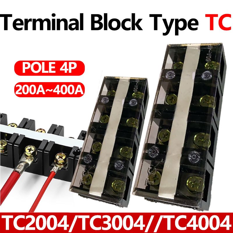 Jual Terminal Block / Blok Kabel TC-2004/TC-3004/TC-4004 | Shopee Indonesia