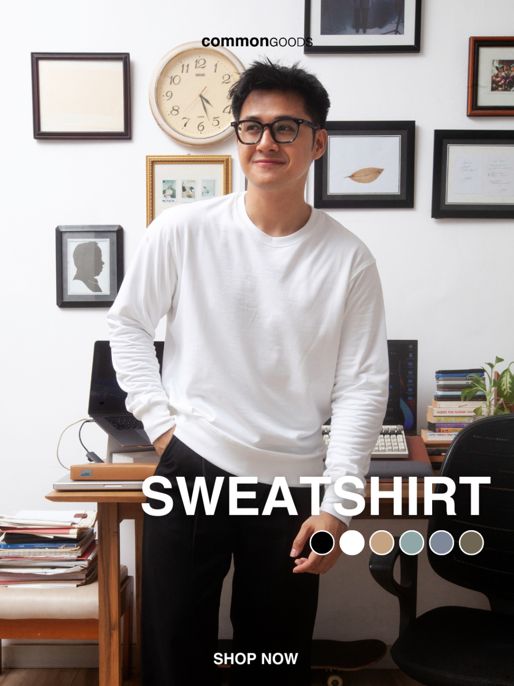 Jual Common Goods Sweatshirt Series | Shopee Indonesia