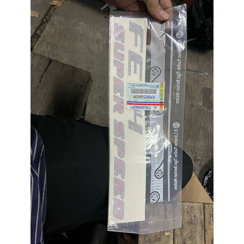 Jual Sticker Stiker Label FE74 SUPER SPEED Original Mitsubishi Canter ...