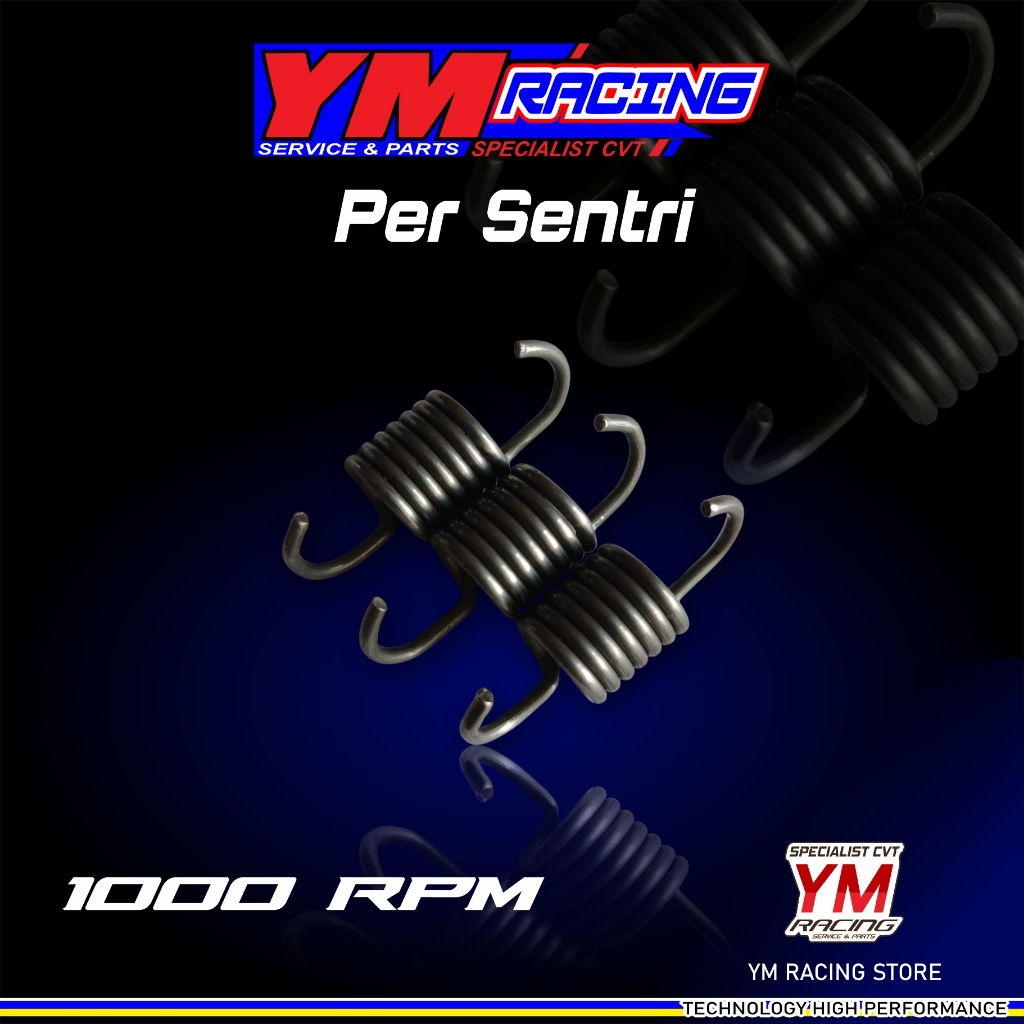 Jual PER CENTRI 1000 RPM ( HITAM ) // PER KANPAS GANDA 1000 ( HITAM ...