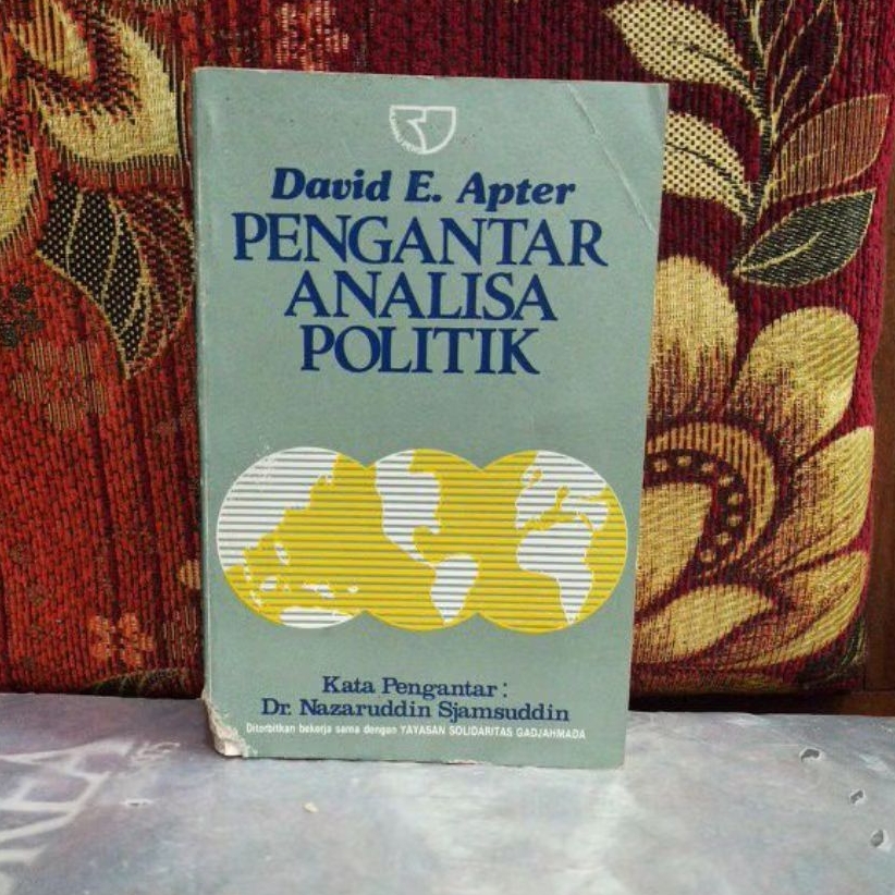 Jual Buku Original PENGANTAR ANALISA POLITIK David E Apter Bekas ...