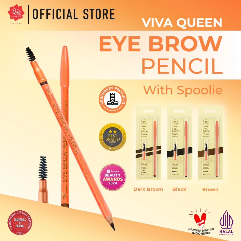 Viva Queen Eye Brow Pencil Waterproof