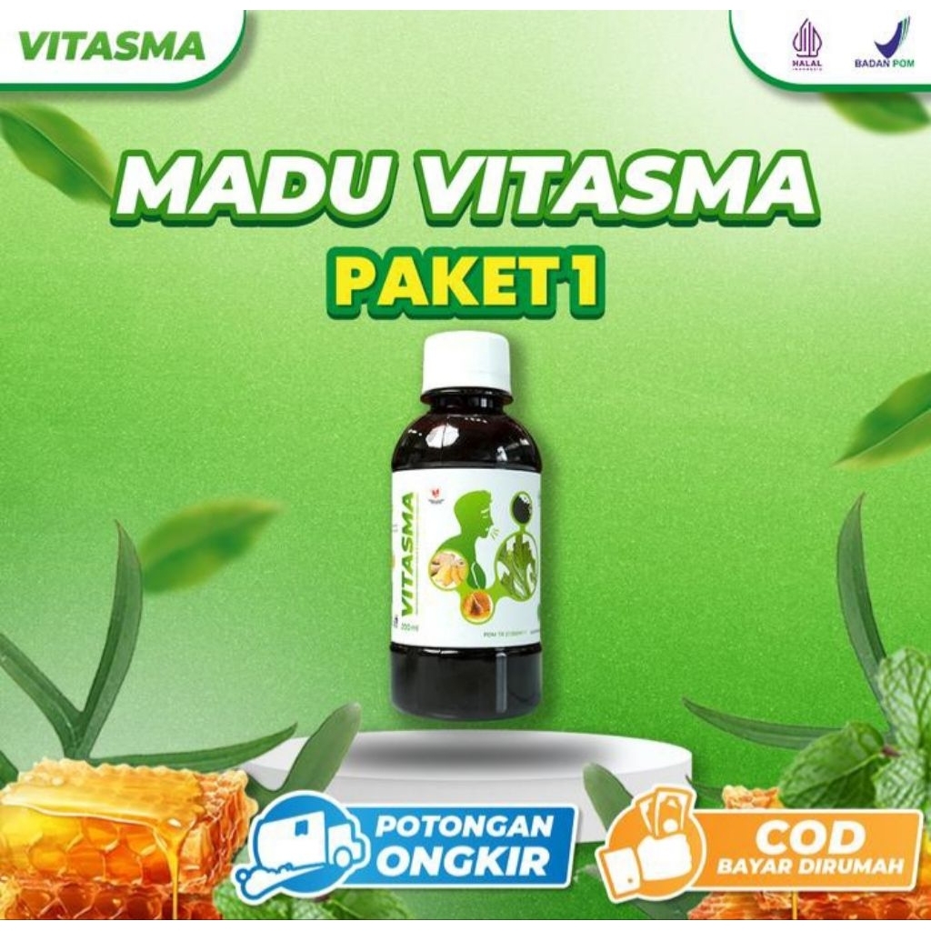 Jual VITASMA - Madu Herbal Bantu Atasi Asma Dan Batuk Berdahak | Shopee ...