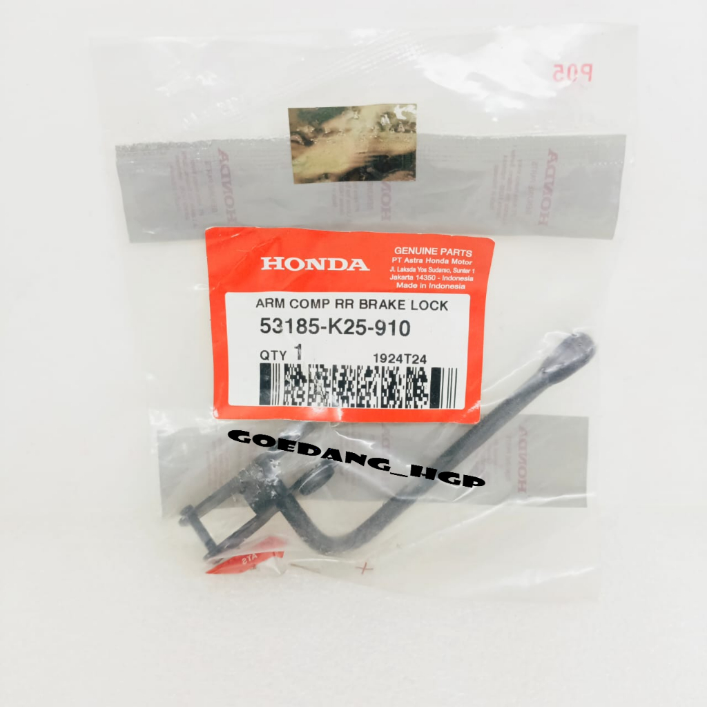 Jual Arm Comp Rear Brake Lock BEAT FI BEAT ESP ORI AHM 53185K25910 ...