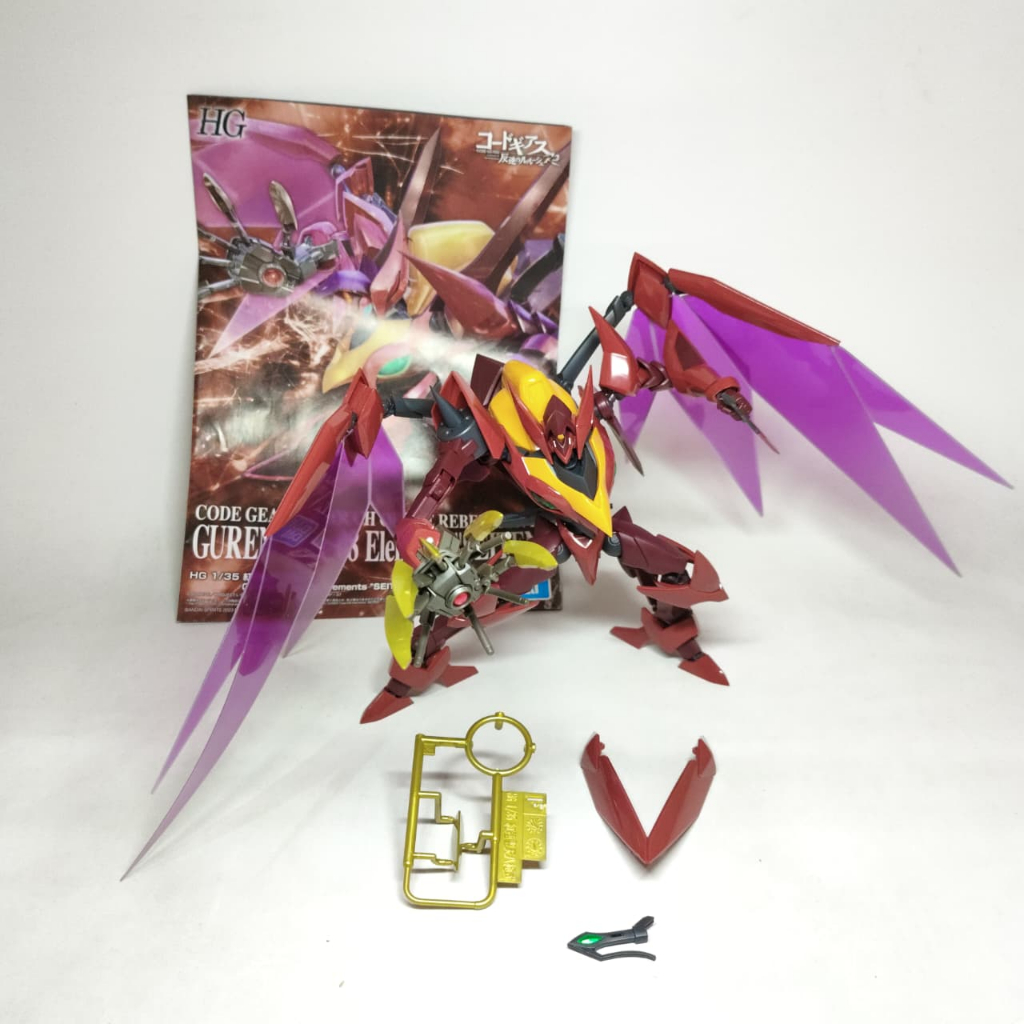 Jual Premium Bandai HG Guren Type 08 Elements Seiten / Model Kit Code ...