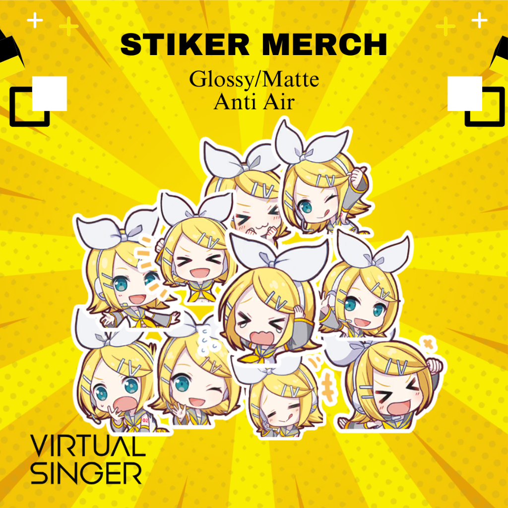 Jual STIKER KAGAMINE RIN PROJECT SEKAI | STICKER MERCH RIN PROSEKA ...
