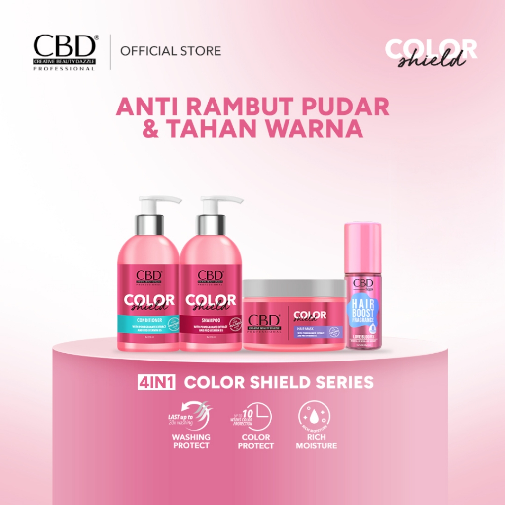 Jual CBD Professional Color Shield Package untuk perawatan rambut anti ...