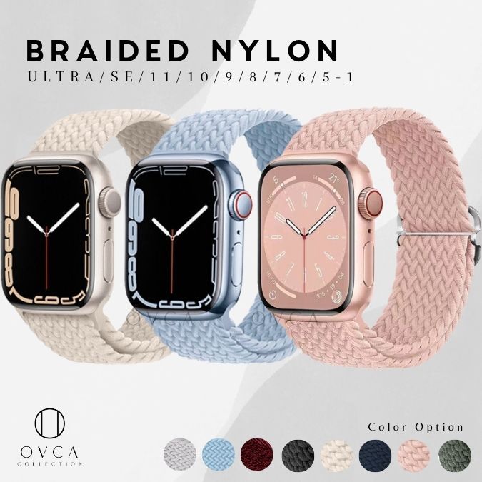 Jual OVCA Strap Tali Jam Apple iWatch Series ULTRA 11 10 9 8 7 6 5 SE ...