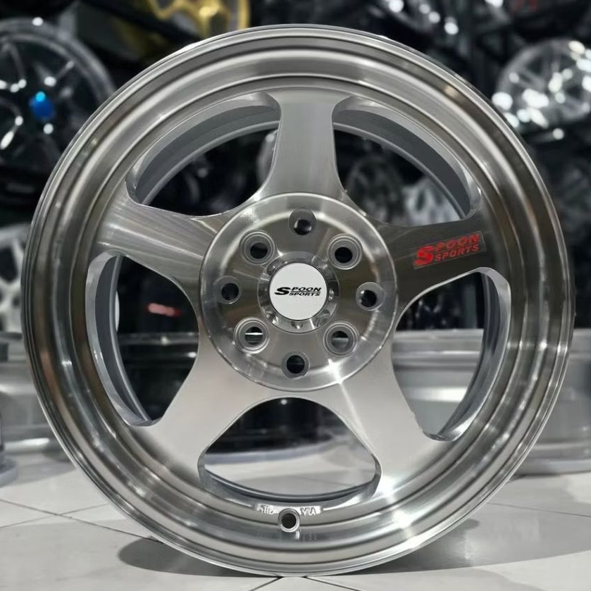 Jual velg ring 15 spoon r15 pcd 4x100 - 4x114,3 velg racing ring 15 ...