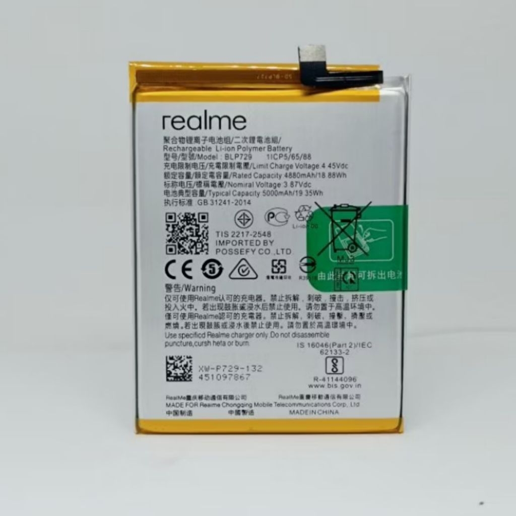 Batteria BLP729 Per Realme C3, C21Y, C21 E 5 – Kit Con Attrezzi Incluso - 2