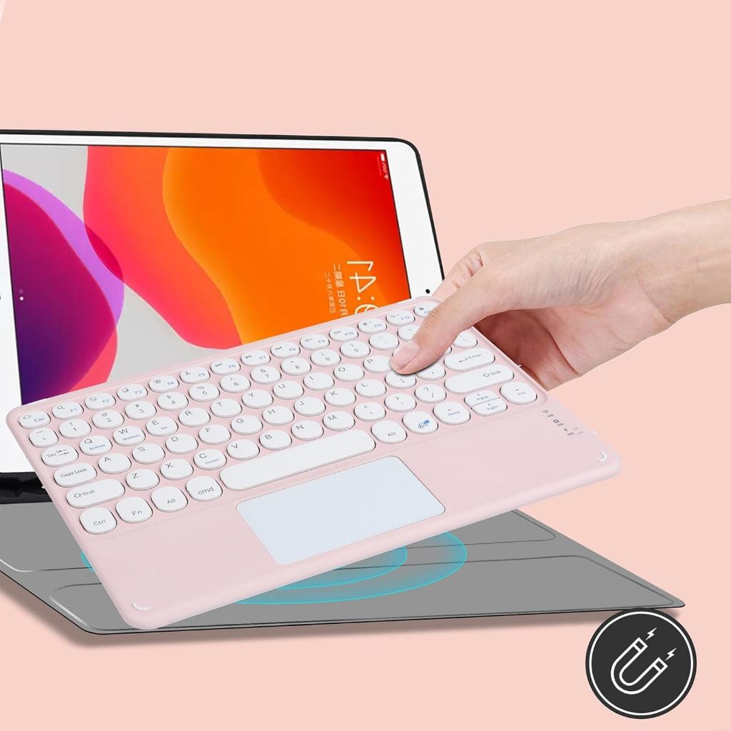 Jual Wireless Keyboard Touch Keyboard Portable for iPad Touchpad ...