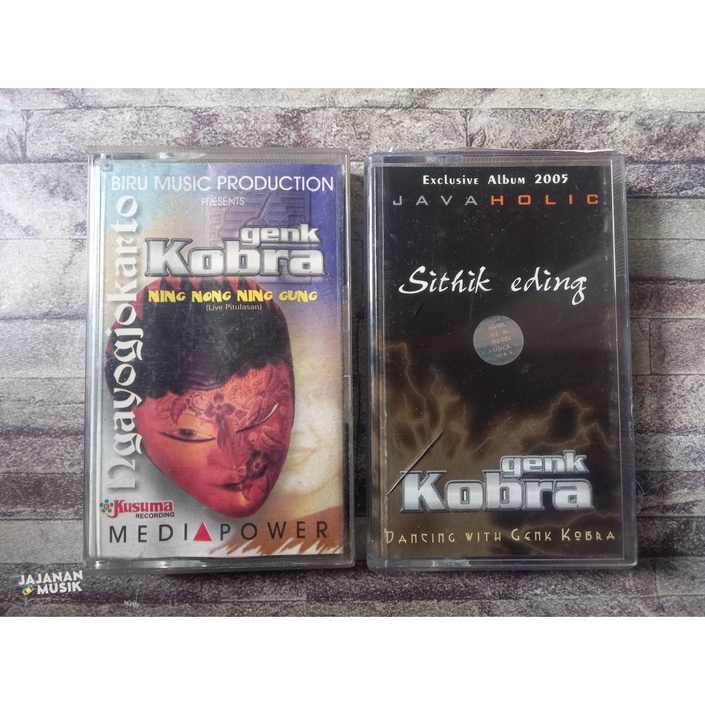 Jual Kaset Genk Kobra (Sepaket) | Shopee Indonesia