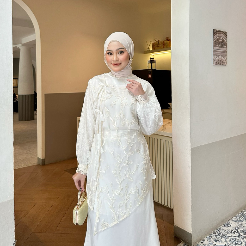 Jual Napusha - Hagya Outer | tunic brukat | baju kondangan | Kebaya ...