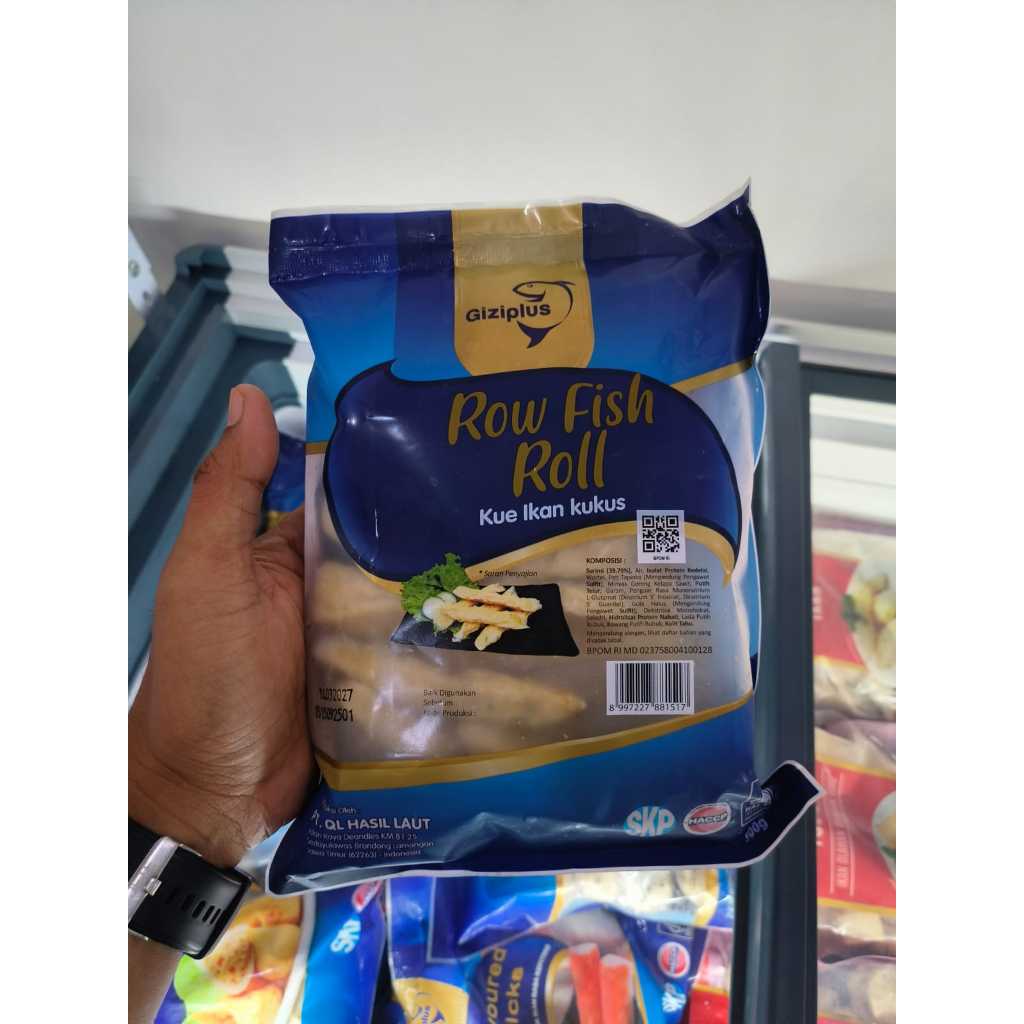 Jual Gizi Plus Gizi+ Row Fish Roll || Kue Ikan Kukus 500gr | Shopee ...