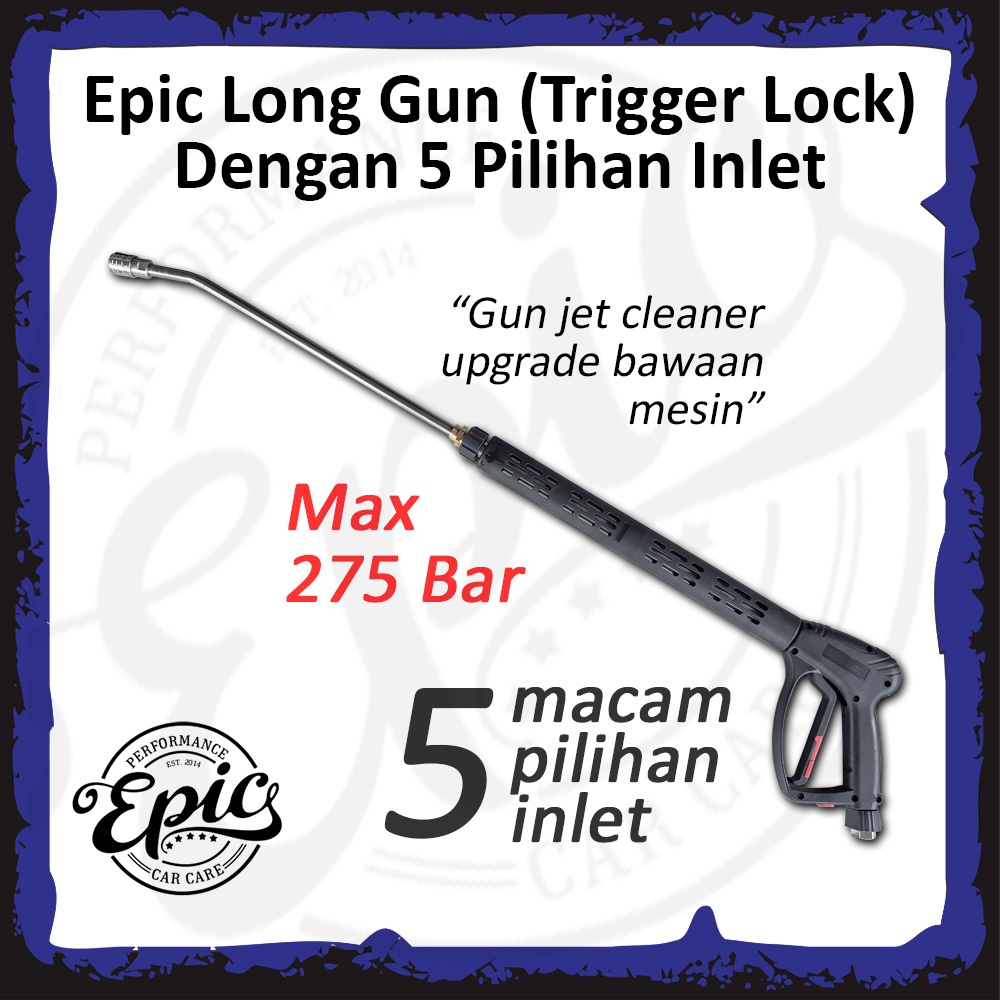 Jual Gun Jet Cleaner Panjang 275 Bar Untuk Jet Cleaner Mobil Motor ...
