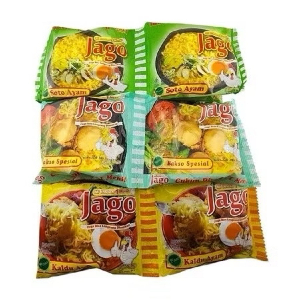 Jual MIE JAGO RENCENG ISI 10 pcs / ayam bawang / bakso / soto | Shopee ...