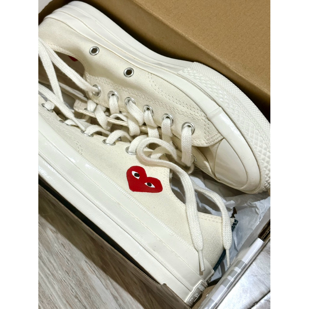 Jual [PRELOVED] Converse x CDG (REAL GOOD CONDITION) | Shopee Indonesia