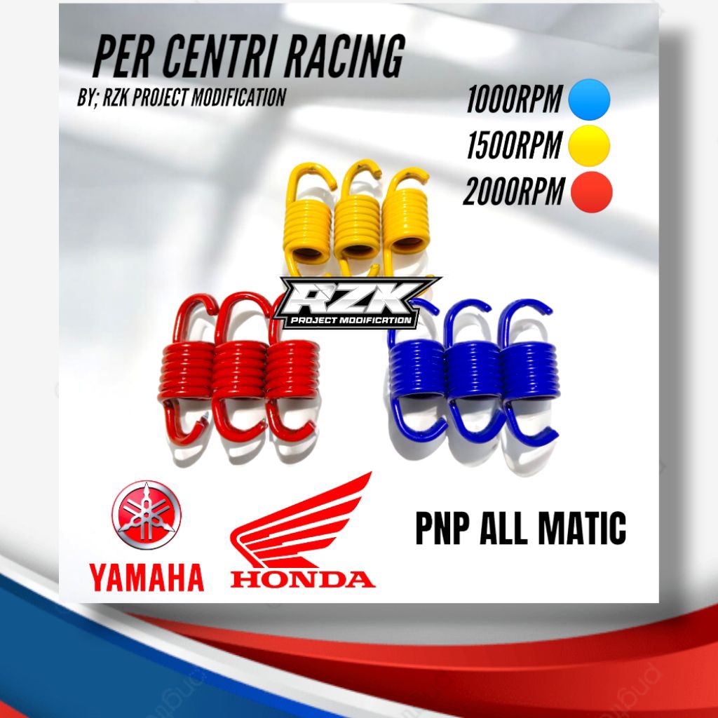 Jual PER CVT CENTRI RACING 1000RPM 1500RPM 2000RPM | Shopee Indonesia