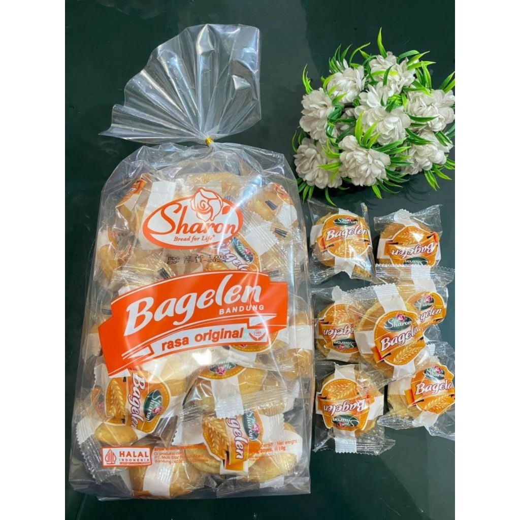 Jual Bagelen Sharon Roti Kering isi 30 bungkus Sharon Bakery | Shopee ...