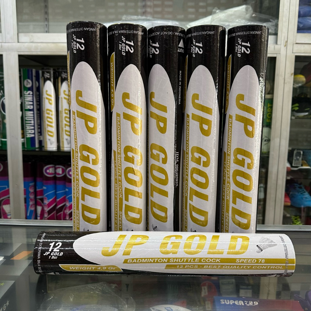 Jual Shuttlecock Jp Gold / Kok Jp Gold / Kok Bulutangkis Jp Gold ...