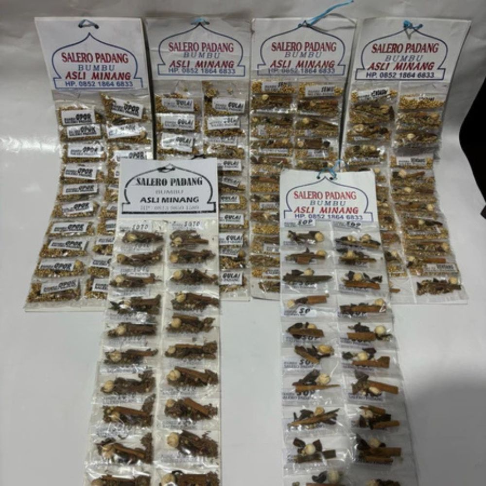 Jual Bumbu Salero Padang Renteng 20pcs (Rendang, Semur, Opor, Gulai ...