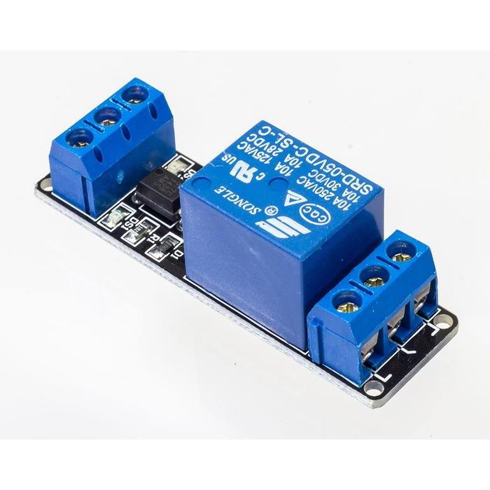 Jual New Module Relay 1 Channel 5V with Optocoupler + Dual Terminal ...