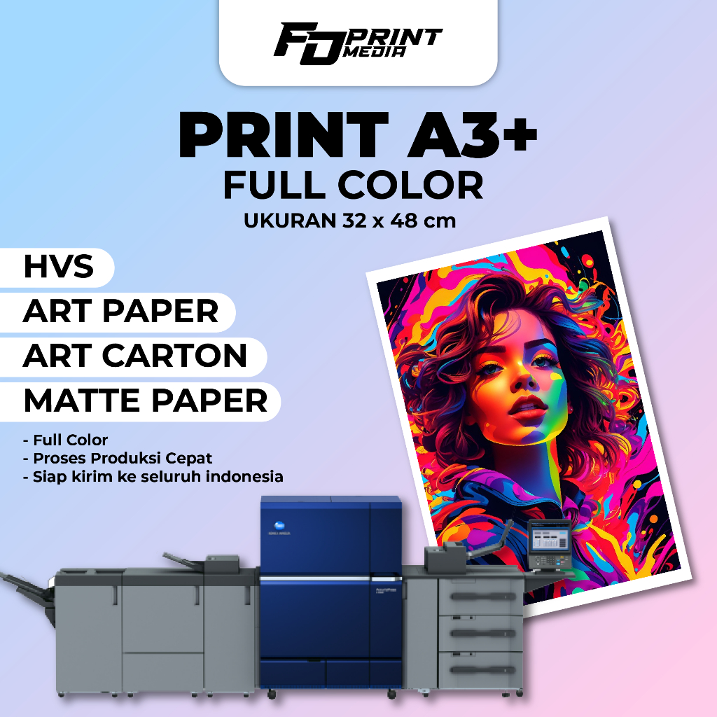 Jual FDPM | Print A3+ Full Color / Custom Print A3+ / Cetak Art Paper ...