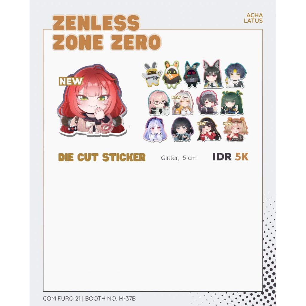 Jual STICKER HSR/ZZZ DIE CUT BY ACHA LATUS | Shopee Indonesia
