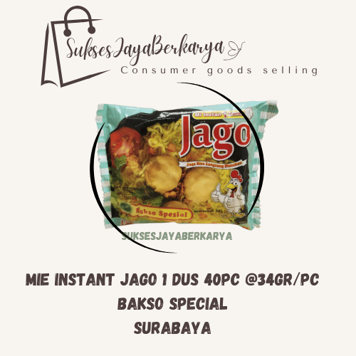 Jual MIE JAGO Kaldu Ayam - Mie Instant Viral Rasa Bakso Special Enak ...