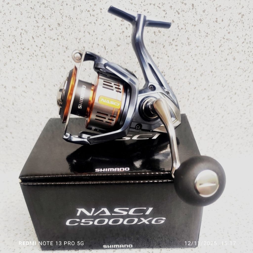 harga reel pancing shimano terbaru 2017 Jual Reel Pancing Shimano Nasci FD 2025 (New Model) 1000 2500 HG C3000 HG  4000XG C5000 XG