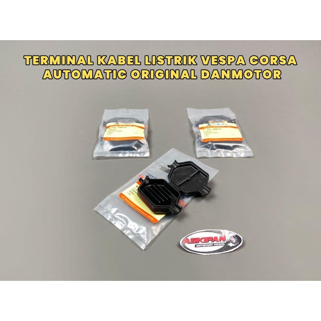 Jual TERMINAL KABEL LISTRIK VESPA CORSA PK AUTOMATIC ORIGINAL DANMOTOR ...