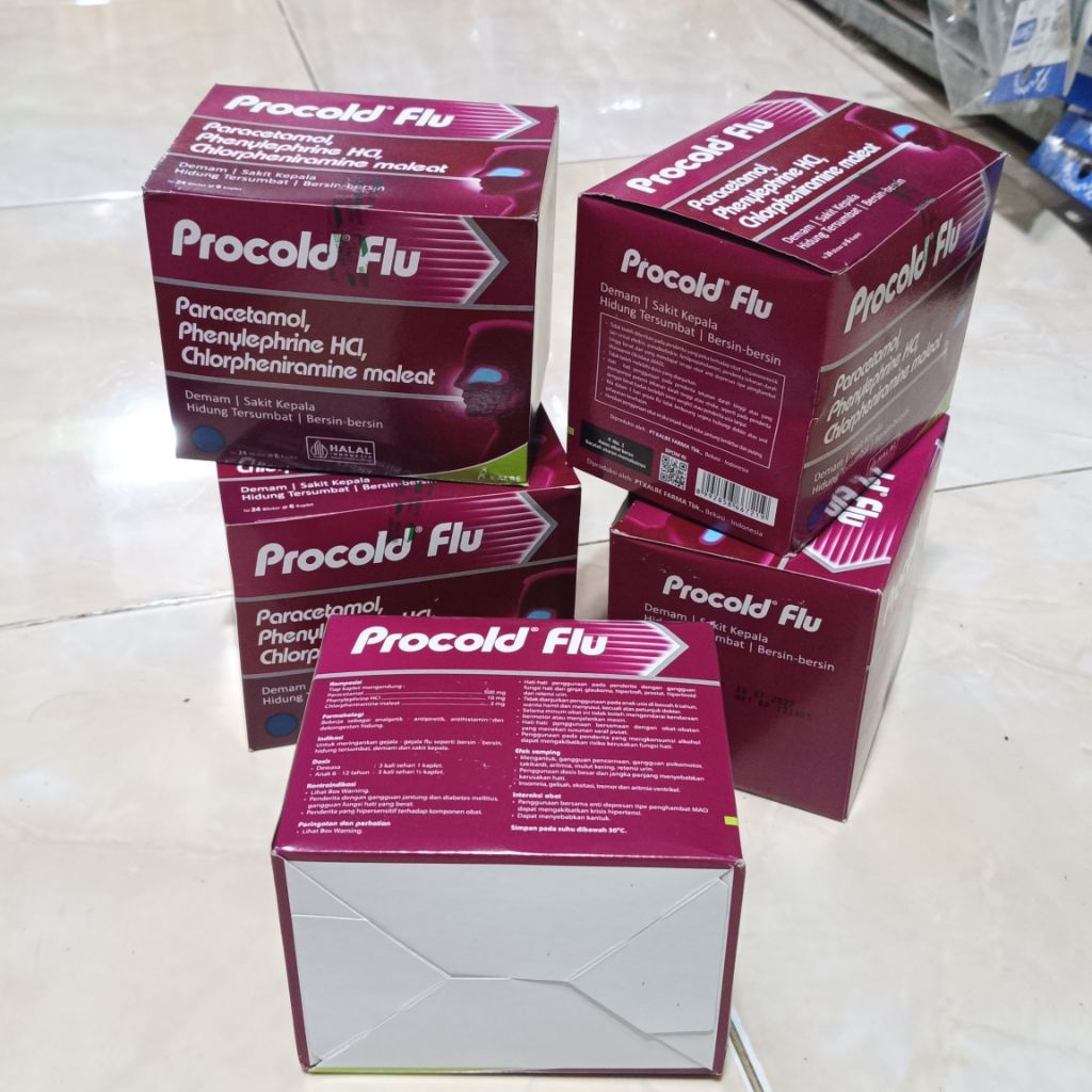 Jual Procold Flu 24 x 6 lembar | Shopee Indonesia