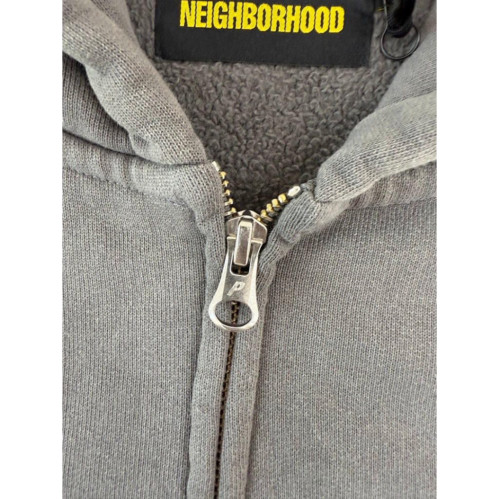 Jual Palace x NEIGHBORHOOD Skull Zip Hoodie - charcoal (FW25