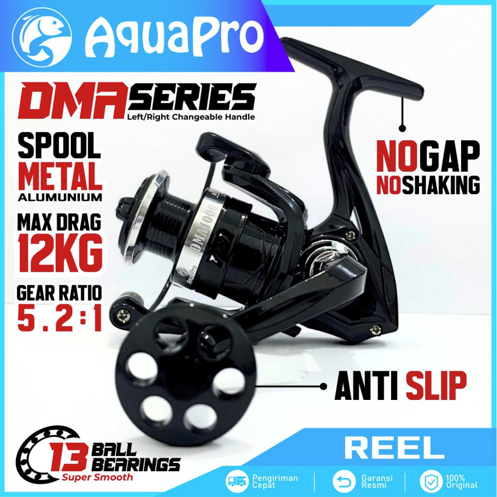 Jual AquaPro - Reel Pancing Spinning Casting Reel Pancing Ultra-ringan ...