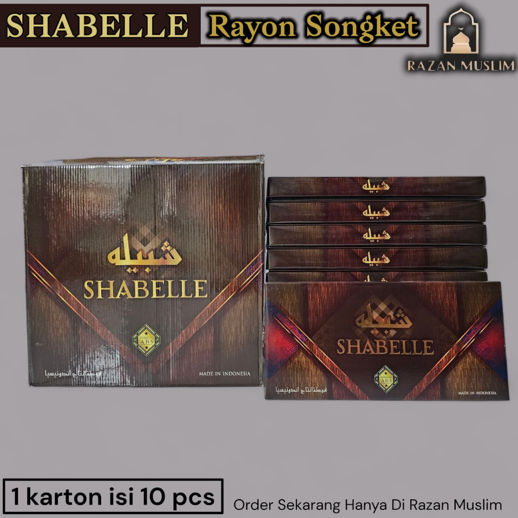 Jual Sarung Shabelle Rayon Songket Premium – Motif & Warna Random ...